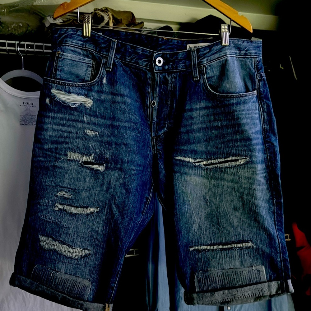 Gorgeous Gstart Denim shorts Destroyed
